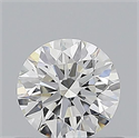 Diamante Natural 0.55 quilates, Redondo , Color H, claridad VS2 y certificado GIA