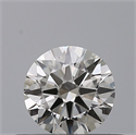 Diamante Natural 0.42 quilates, Redondo , Color G, claridad VVS2 y certificado GIA