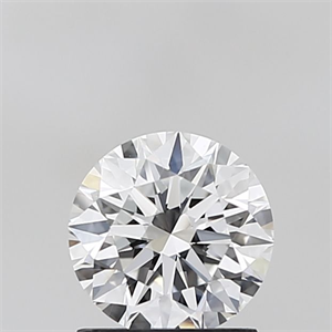Picture of Lab Grown Diamond 1.26 Carats, Round with Excellent Cut, D Color, VVS2 Clarity and Certified by IGI