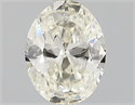 Diamante Natural 0.50 quilates, Ovalado , Color K, claridad SI2 y certificado GIA