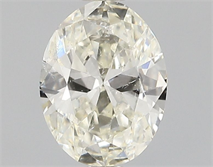 Foto Diamante Natural 0.50 quilates, Ovalado , Color K, claridad SI2 y certificado GIA de