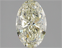 Natural Diamond 2.01 Carats, Oval with  Cut, N Color, VVS2 Clarity and Certified by GIA