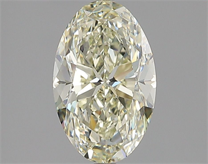 Picture of Natural Diamond 2.01 Carats, Oval with  Cut, N Color, VVS2 Clarity and Certified by GIA