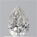 Diamante Natural 0.30 quilates, De pera , Color G, claridad VS2 y certificado GIA