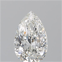 Diamante Natural 0.50 quilates, De pera , Color H, claridad VS1 y certificado GIA