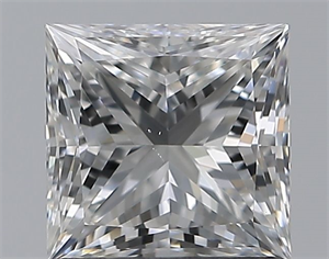 Picture of Natural Diamond 1.20 Carats, Princess with  Cut, G Color, VS2 Clarity and Certified by GIA