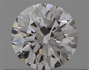 Foto Diamante Natural 0.40 quilates, Redondo , Color D, claridad SI1 y certificado GIA de