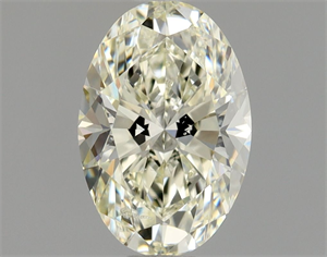 Picture of Natural Diamond 1.01 Carats, Oval with  Cut, L Color, SI2 Clarity and Certified by GIA