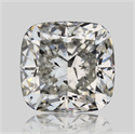 Natural Diamond 0.72 Carats, Cushion with  Cut, H Color, SI1 Clarity and Certified by GIA