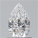 Diamante Natural 0.70 quilates, De pera , Color D, claridad VS1 y certificado GIA