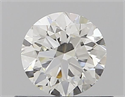 Natural Diamond 0.50 Carats, Round with Very Good Cut, H Color, VS1 Clarity and Certified by GIA
