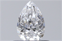 Diamante Natural 0.41 quilates, De pera , Color D, claridad VS1 y certificado GIA