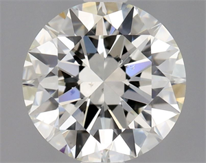 Foto Diamante Natural 0.80 quilates, Redondo , Color I, claridad SI1 y certificado GIA de