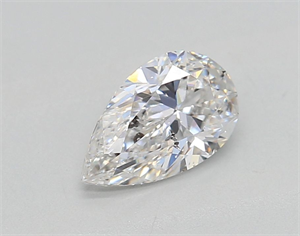 Picture of Natural Diamond 0.50 Carats, Pear with  Cut, F Color, I1 Clarity and Certified by GIA