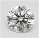 Lab Grown Diamond 2.40 Carats, Round with Ideal Cut, G Color, VS1 Clarity and Certified by IGI