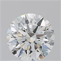 Natural Diamond 1.01 Carats, Round with Excellent Cut, I Color, SI1 Clarity and Certified by GIA