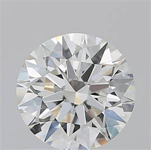 Picture of Natural Diamond 1.01 Carats, Round with Excellent Cut, I Color, SI1 Clarity and Certified by GIA