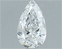 Diamante Natural 0.80 quilates, De pera , Color D, claridad VVS2 y certificado GIA