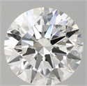 Lab Grown Diamond 3.50 Carats, Round with Excellent Cut, E Color, VS1 Clarity and Certified by IGI