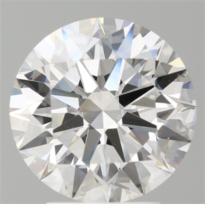 Picture of Lab Grown Diamond 3.50 Carats, Round with Excellent Cut, E Color, VS1 Clarity and Certified by IGI