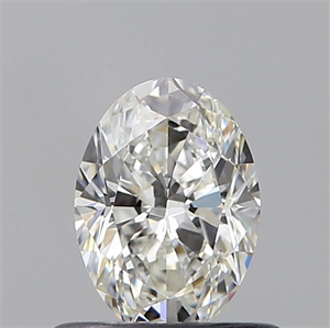 Picture of Natural Diamond 0.54 Carats, Oval with  Cut, G Color, VS1 Clarity and Certified by GIA
