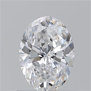 Picture of Natural Diamond 0.90 Carats, Oval with  Cut, D Color, VVS2 Clarity and Certified by GIA