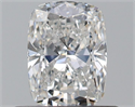 Natural Diamond 0.53 Carats, Cushion with  Cut, E Color, VS1 Clarity and Certified by GIA