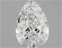 Natural Diamond 0.40 Carats, Pear with  Cut, G Color, VS2 Clarity and Certified by GIA