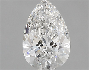 Picture of Natural Diamond 0.40 Carats, Pear with  Cut, G Color, VS2 Clarity and Certified by GIA