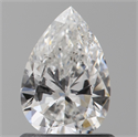 Natural Diamond 0.80 Carats, Pear with  Cut, F Color, SI2 Clarity and Certified by GIA