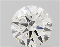 Diamante Natural 0.50 quilates, Redondo , Color F, claridad VS2 y certificado GIA