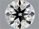 Natural Diamond 1.01 Carats, Round with Very Good Cut, J Color, VVS1 Clarity and Certified by GIA