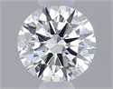 Natural Diamond 0.40 Carats, Round with Excellent Cut, E Color, SI1 Clarity and Certified by GIA