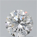 Diamante Natural 0.70 quilates, Redondo , Color F, claridad VS1 y certificado GIA