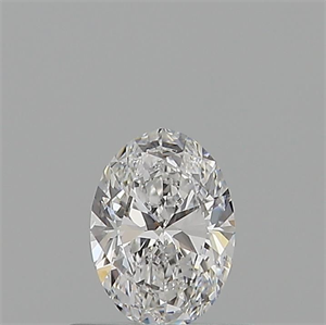 Picture of Natural Diamond 0.50 Carats, Oval with  Cut, D Color, VVS1 Clarity and Certified by GIA