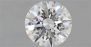 Foto Diamante Natural 0.50 quilates, Redondo , Color F, claridad VS1 y certificado IGI de