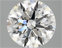 Lab Grown Diamond 2.57 Carats, Round with Excellent Cut, D Color, VVS2 Clarity and Certified by IGI