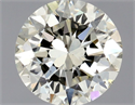 Diamante Natural 0.70 quilates, Redondo , Color M, claridad SI1 y certificado GIA