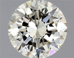 Picture of Natural Diamond 0.70 Carats, Round with Very Good Cut, M Color, SI1 Clarity and Certified by GIA