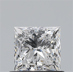 Picture of Natural Diamond 0.70 Carats, Princess with  Cut, D Color, VS1 Clarity and Certified by GIA