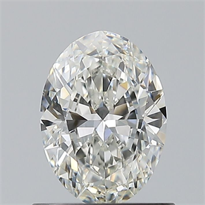 Picture of Natural Diamond 0.70 Carats, Oval with  Cut, H Color, VVS2 Clarity and Certified by GIA