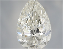 Diamante Natural 0.40 quilates, De pera , Color H, claridad VVS2 y certificado IGI
