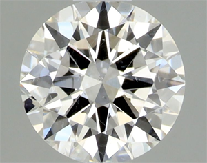 Picture of Natural Diamond 0.47 Carats, Round with Excellent Cut, F Color, SI2 Clarity and Certified by GIA