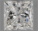 Natural Diamond 1.01 Carats, Princess with  Cut, G Color, VS1 Clarity and Certified by GIA
