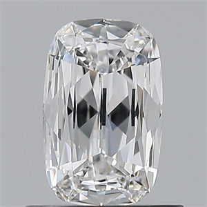 Foto Diamante Natural 0.50 quilates, Del cojín , Color E, claridad VVS2 y certificado GIA de