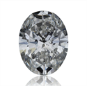 Diamante Natural 0.52 quilates, Ovalado , Color F, claridad I1 y certificado GIA