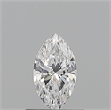 Natural Diamond 0.50 Carats, Marquise with  Cut, D Color, VVS2 Clarity and Certified by GIA