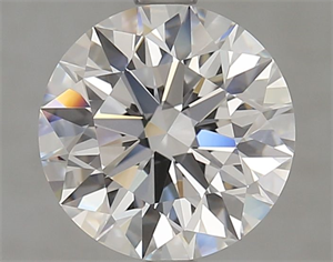 Picture of Lab Grown Diamond 2.71 Carats, Round with Excellent Cut, D Color, VVS1 Clarity and Certified by GIA