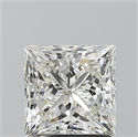 Diamante Natural 1.71 quilates, Princesa , Color H, claridad SI2 y certificado GIA