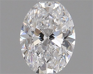 Picture of Natural Diamond 0.40 Carats, Oval with  Cut, D Color, VVS2 Clarity and Certified by GIA